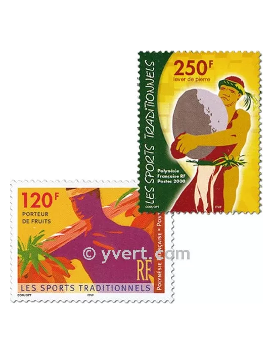 n° 625/626 - Timbre Polynésie Poste