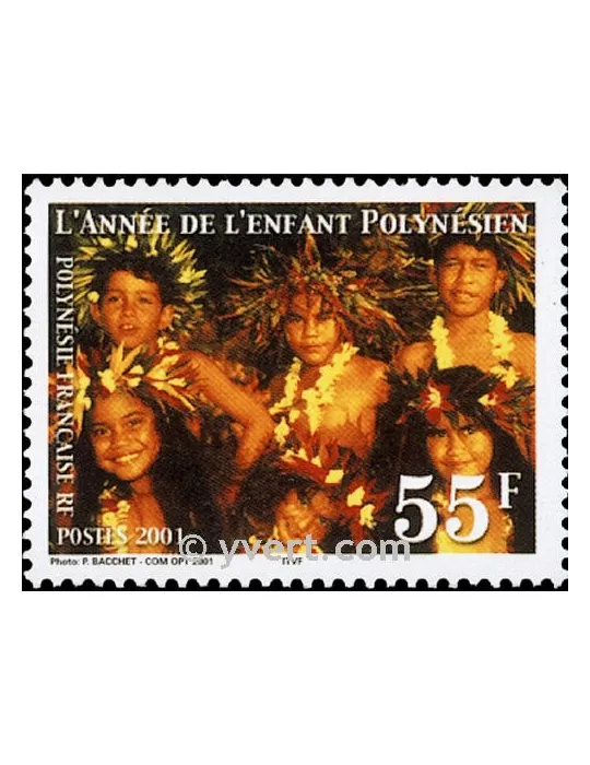 n° 637 - Timbre Polynésie Poste