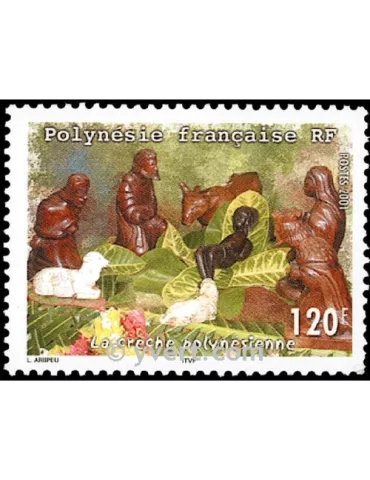 n° 655 - Timbre Polynésie Poste 2