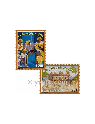 n° 680/681 - Timbre Polynésie Poste