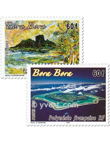 n° 701/702 - Timbre Polynésie Poste 2
