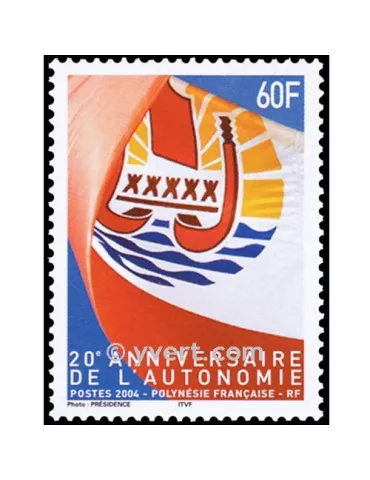 n° 722 - Timbre Polynésie Poste 2