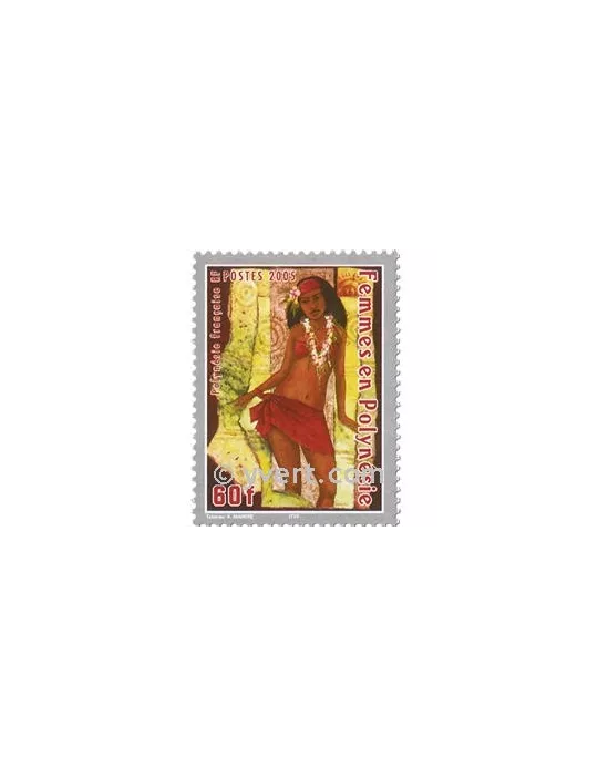 n° 740/741 - Timbre Polynésie Poste