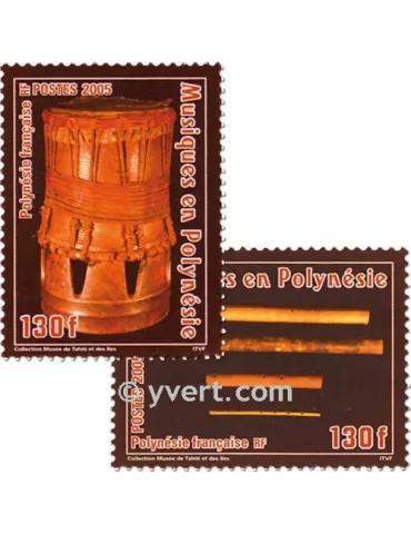 n° 752/753 - Timbre Polynésie Poste 2