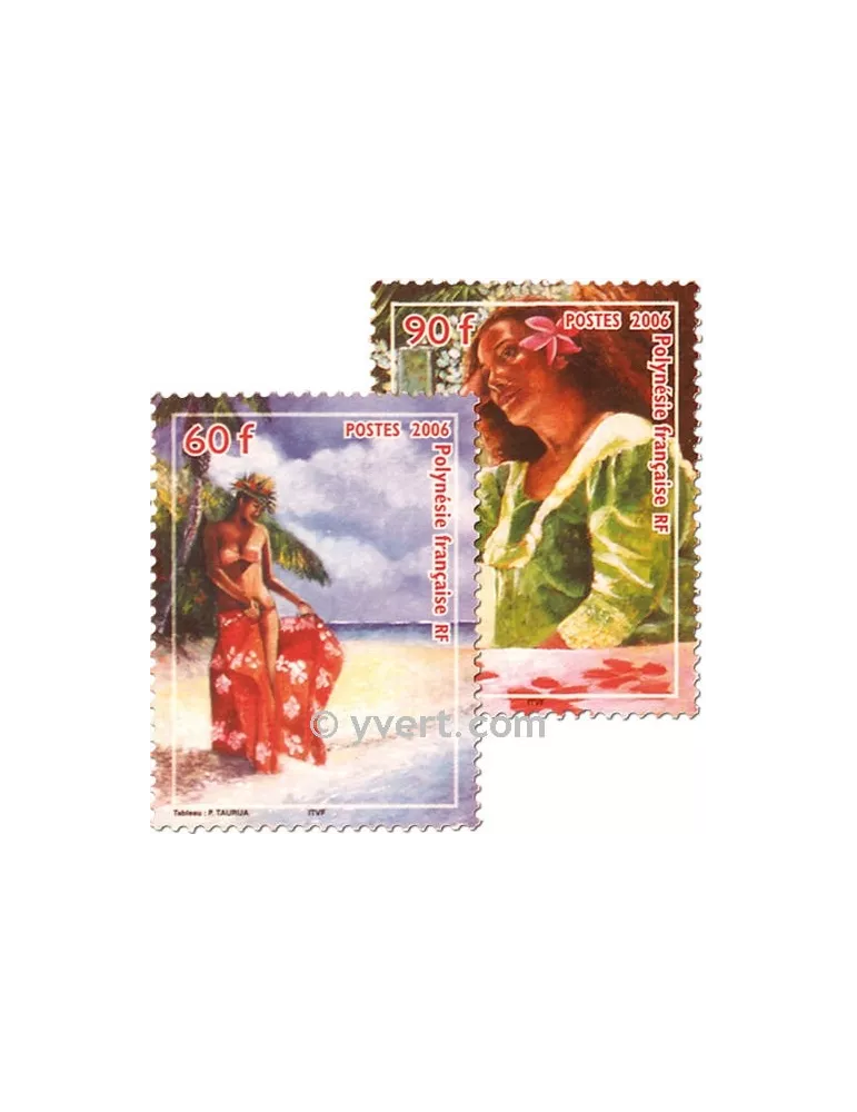 n° 764/765 - Timbre Polynésie Poste