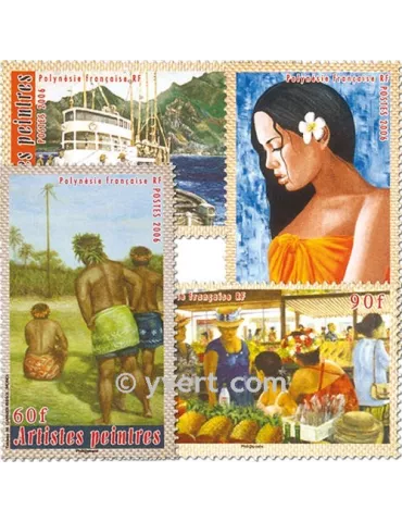n° 791/794 - Timbre Polynésie Poste 2