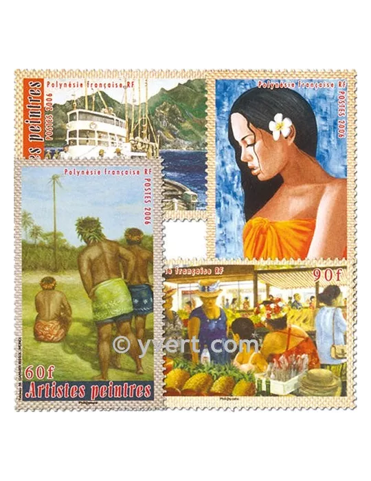 n° 791/794 - Timbre Polynésie Poste