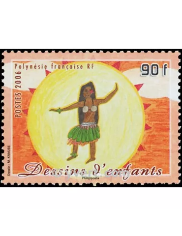 n° 797 - Timbre Polynésie Poste 2