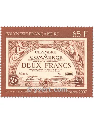 n° 818/820 - Timbre Polynésie Poste 2