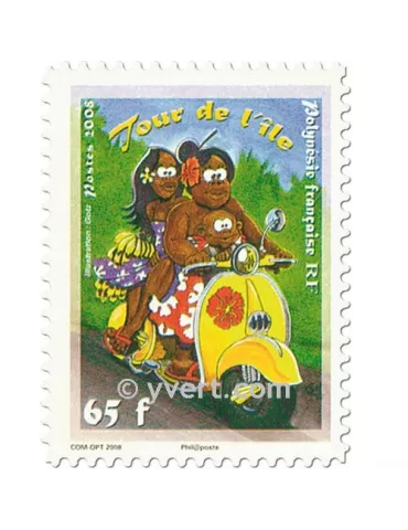 n° 835/836 - Timbre Polynésie Poste 2