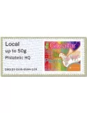 n° 122 - Timbre GIBRALTAR Timbres de distributeurs (EUROPA)