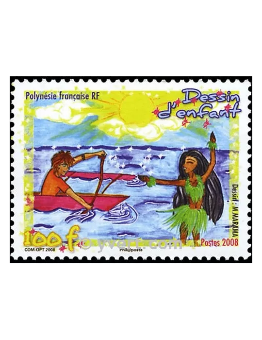 n° 861 - Timbre Polynésie Poste