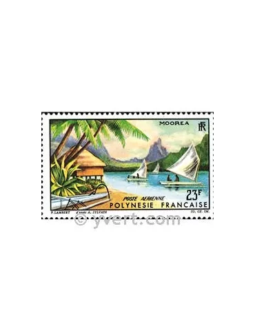 n° 9 - Timbre Polynésie Poste aérienne
