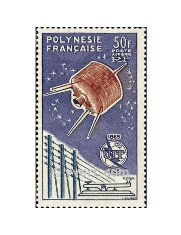 n° 10 - Timbre Polynésie Poste aérienne 2