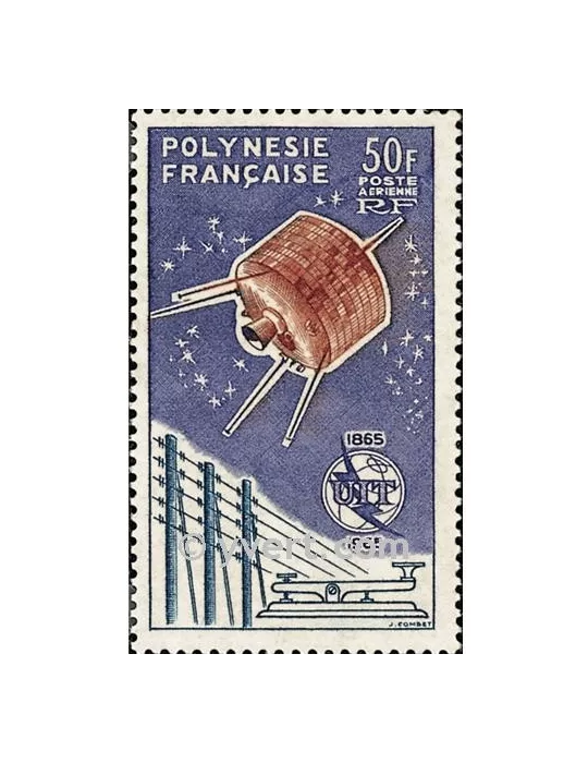 n° 10 - Timbre Polynésie Poste aérienne