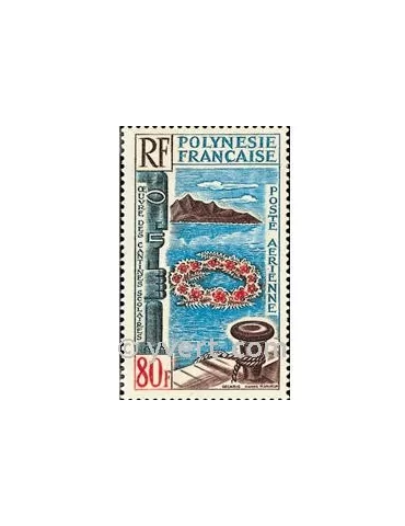n° 15 - Timbre Polynésie Poste aérienne