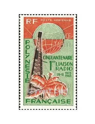 n° 16 - Timbre Polynésie Poste aérienne 2