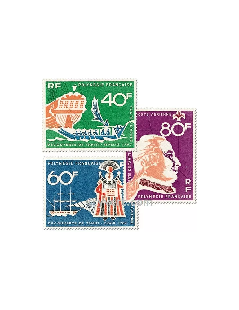 n° 22/24 - Timbre Polynésie Poste aérienne