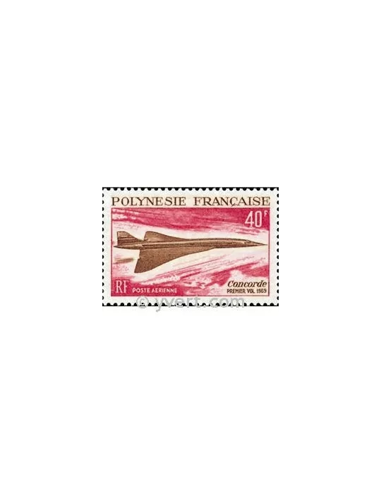 n° 27 - Timbre Polynésie Poste aérienne