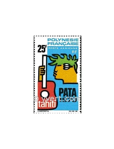 n° 28 - Timbre Polynésie Poste aérienne