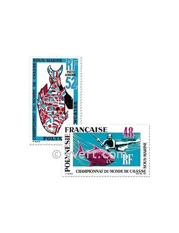 n° 29/30 - Timbre Polynésie Poste aérienne