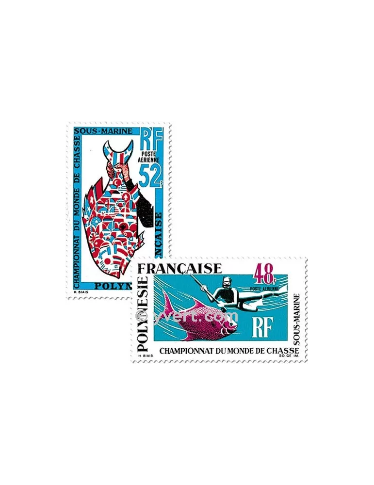 n° 29/30 - Timbre Polynésie Poste aérienne