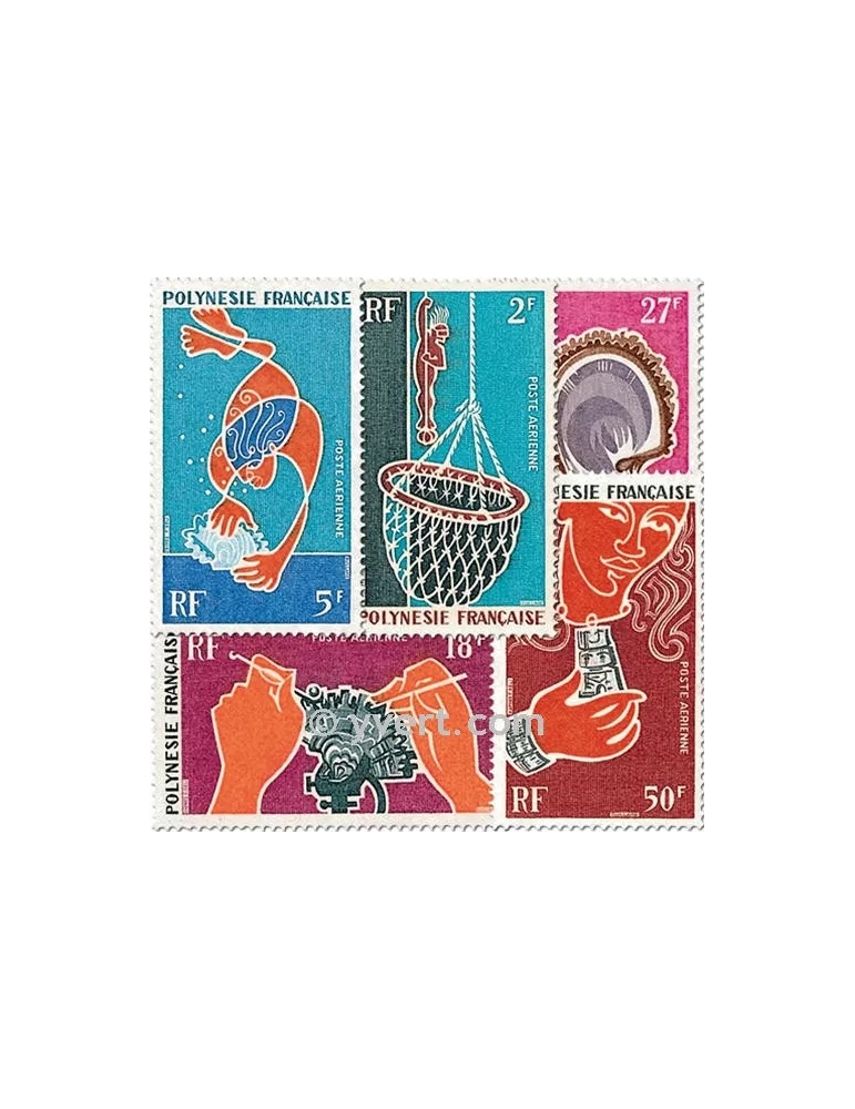 n° 34/38 - Timbre Polynésie Poste aérienne