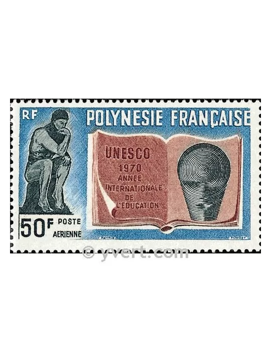 n° 39 - Timbre Polynésie Poste aérienne