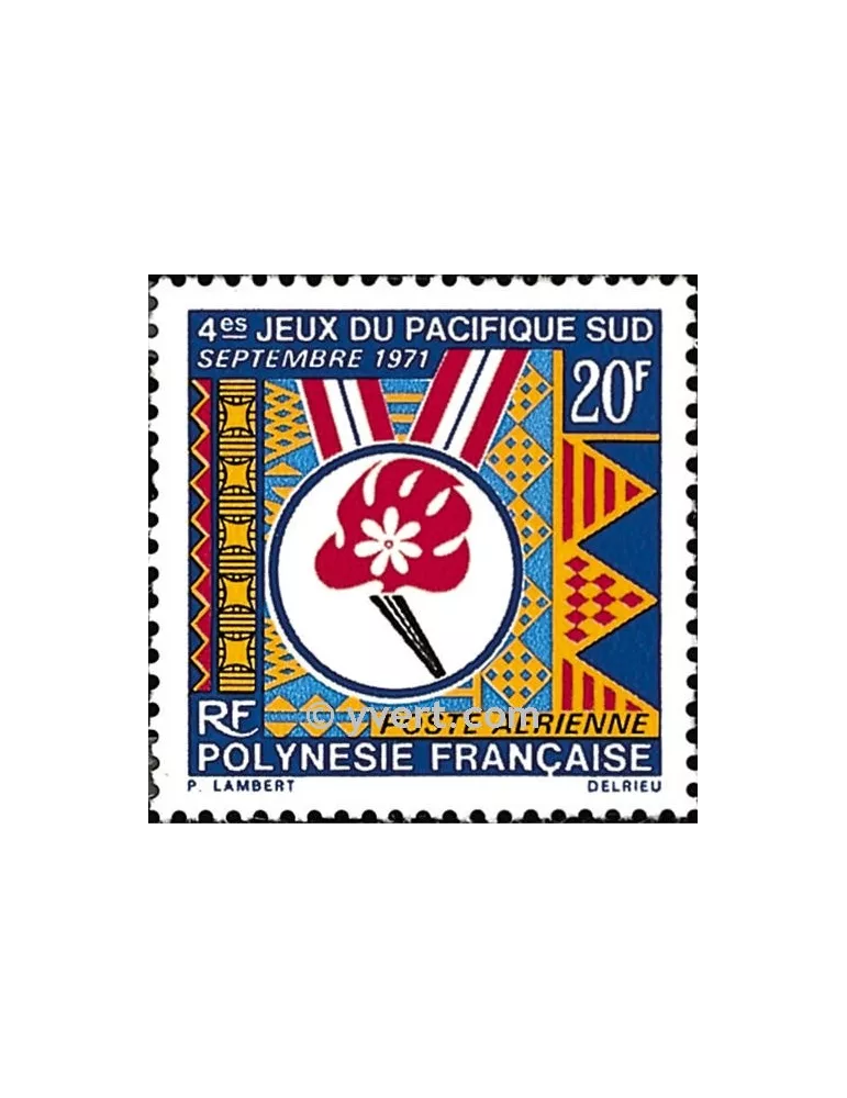 n° 45 - Timbre Polynésie Poste aérienne