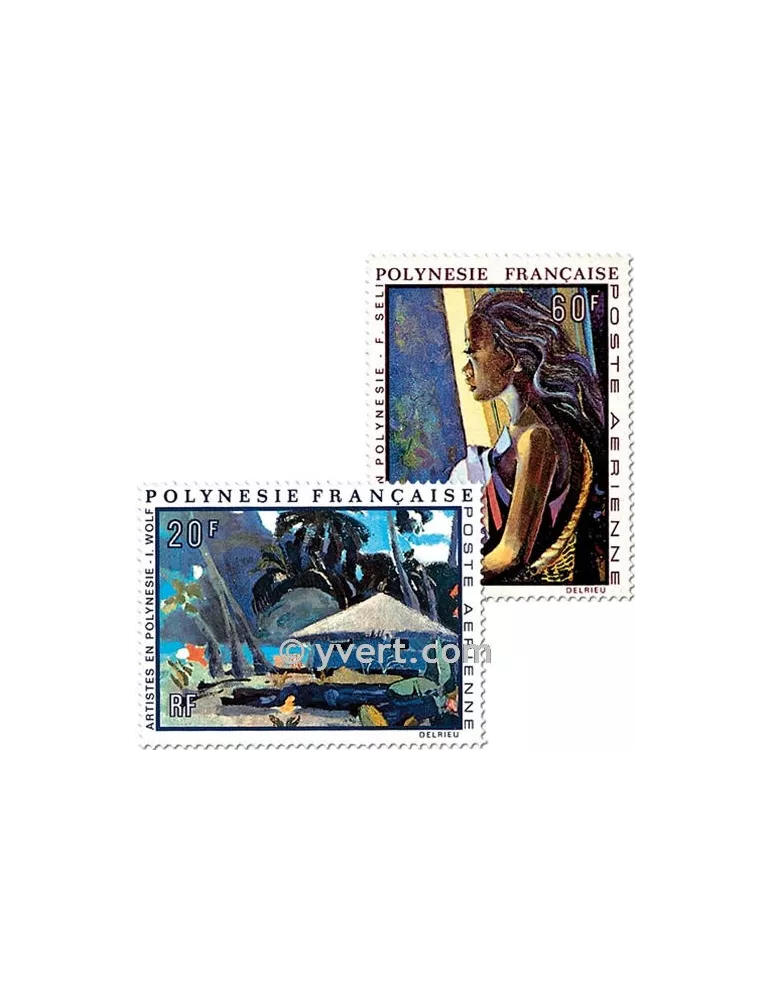 n° 55/59 - Timbre Polynésie Poste aérienne