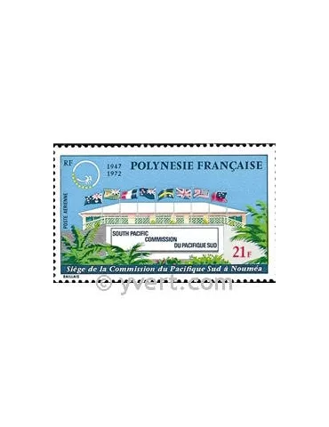 n° 62 - Timbre Polynésie Poste aérienne