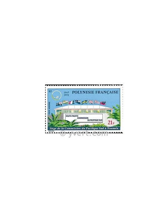 n° 62 - Timbre Polynésie Poste aérienne
