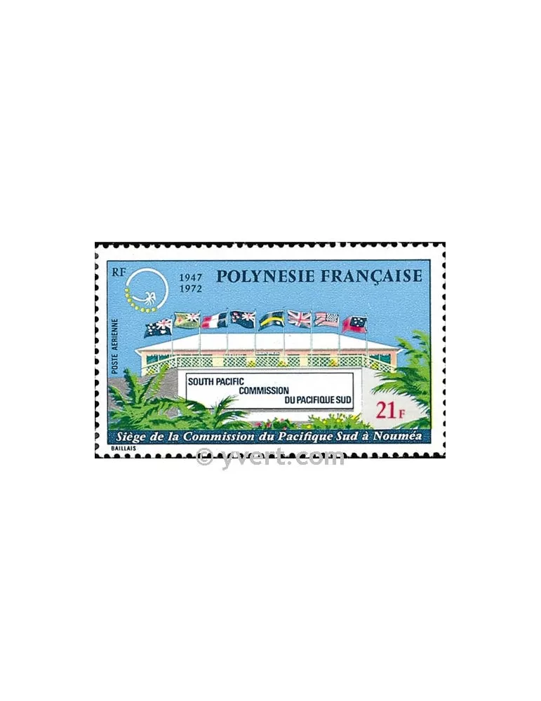 n° 62 - Timbre Polynésie Poste aérienne