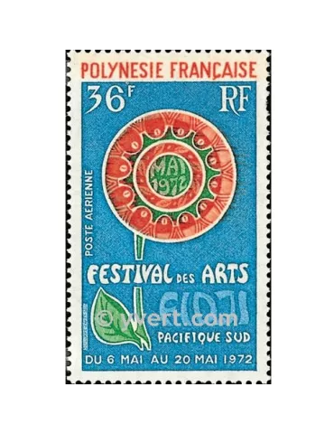 n° 63 - Timbre Polynésie Poste aérienne 2