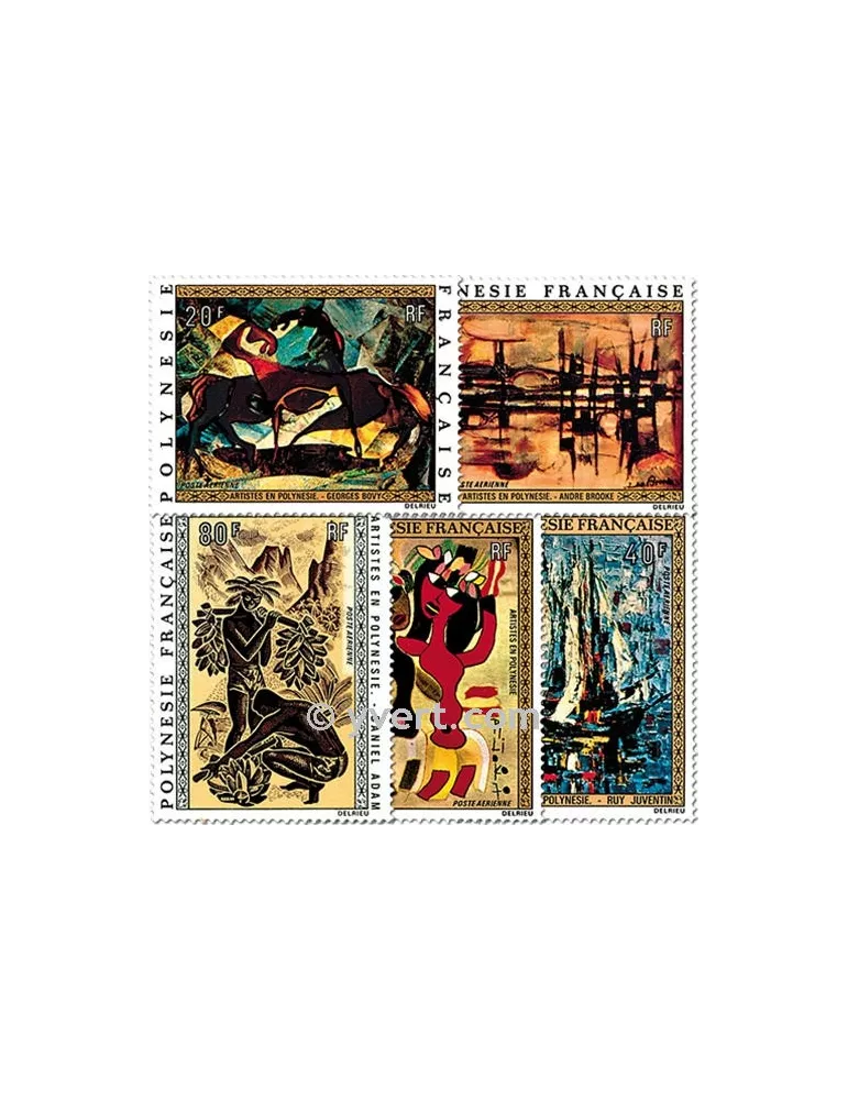 n° 65/69 - Timbre Polynésie Poste aérienne