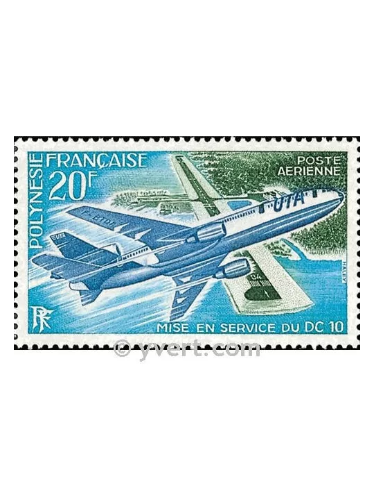 n° 74 - Timbre Polynésie Poste aérienne
