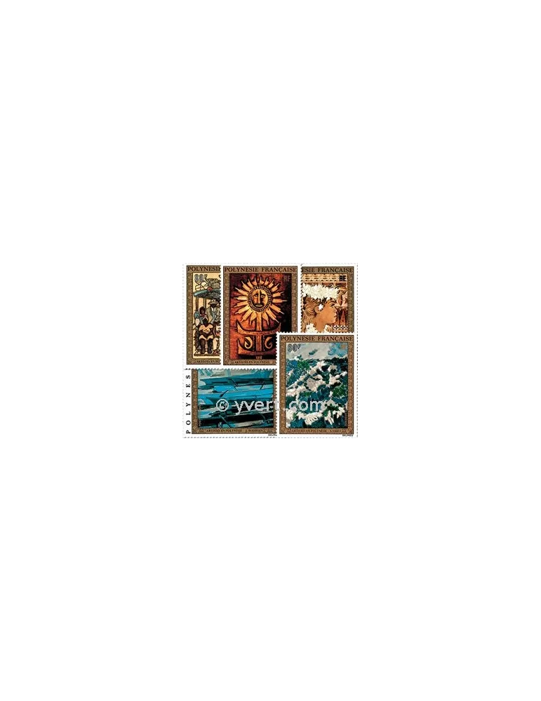 n° 77/81 - Timbre Polynésie Poste aérienne