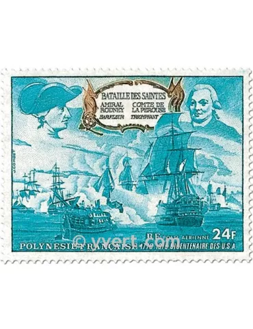 n° 104/105 - Timbre Polynésie Poste aérienne 2