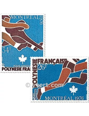 n° 110/112 - Timbre Polynésie Poste aérienne 2