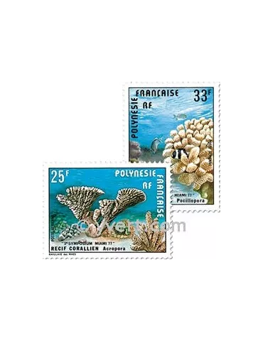 n° 121/122 - Timbre Polynésie Poste aérienne