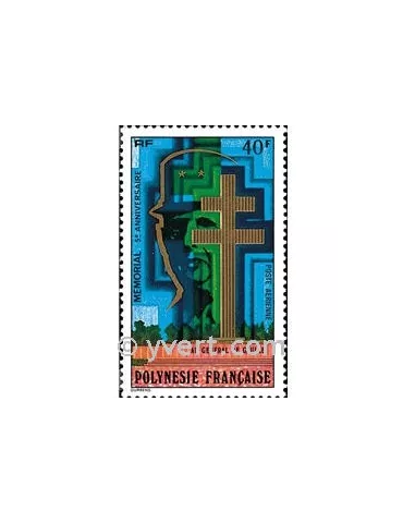 n° 123 - Timbre Polynésie Poste aérienne