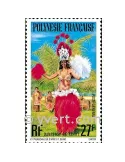 n° 124 - Timbre Polynésie Poste aérienne
