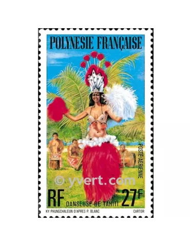n° 124 - Timbre Polynésie Poste aérienne 2