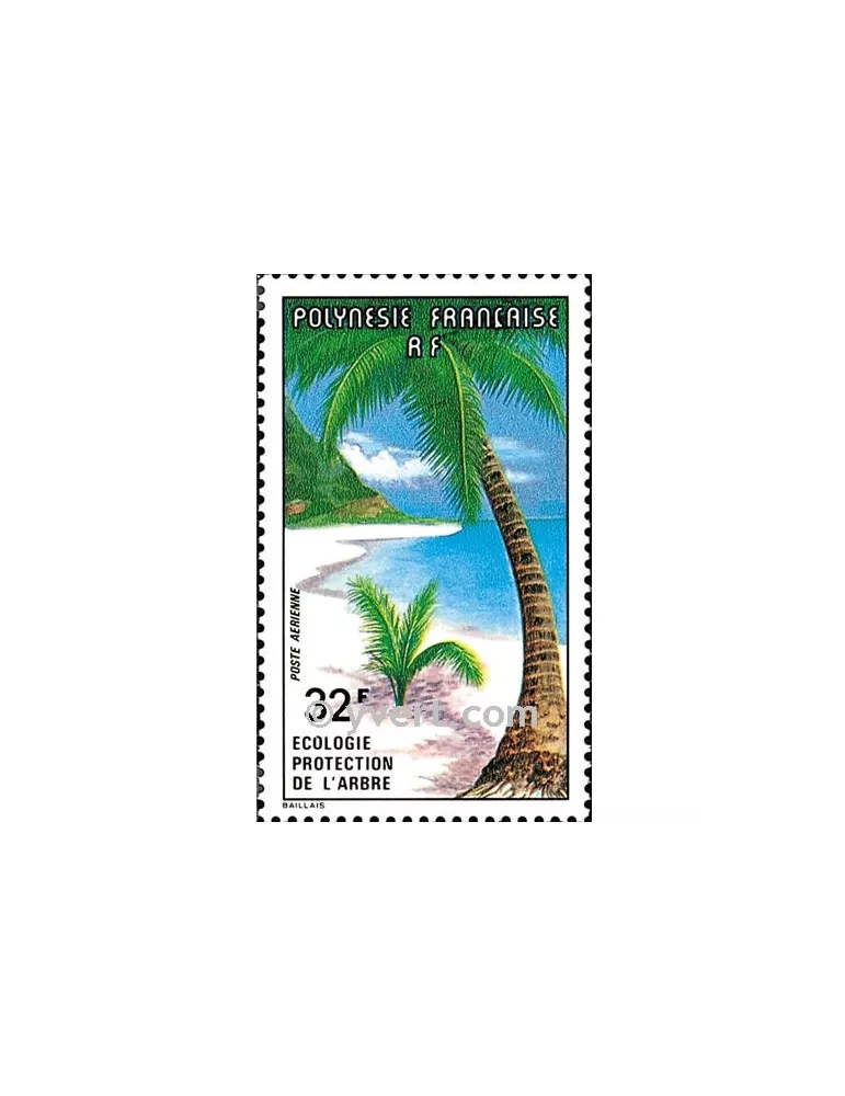 n° 128 - Timbre Polynésie Poste aérienne