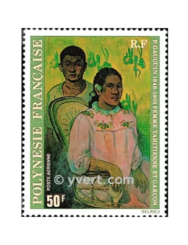 n° 135 - Timbre Polynésie Poste aérienne 2