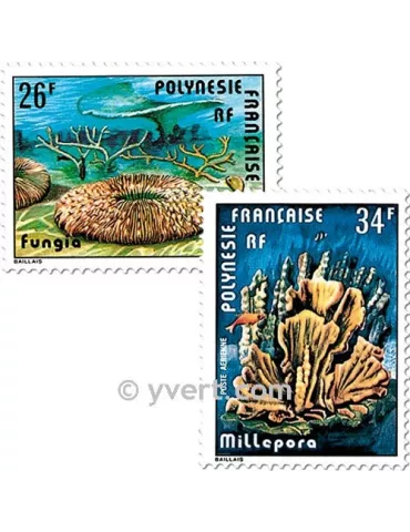 n° 138/139 - Timbre Polynésie Poste aérienne 2
