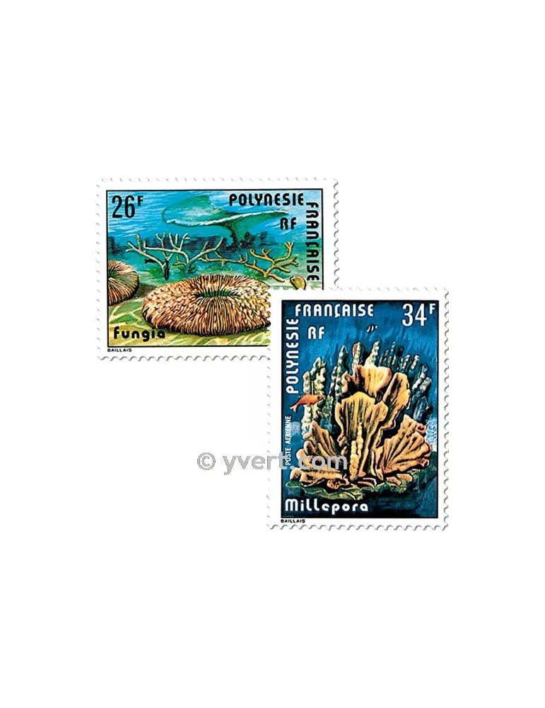 n° 138/139 - Timbre Polynésie Poste aérienne