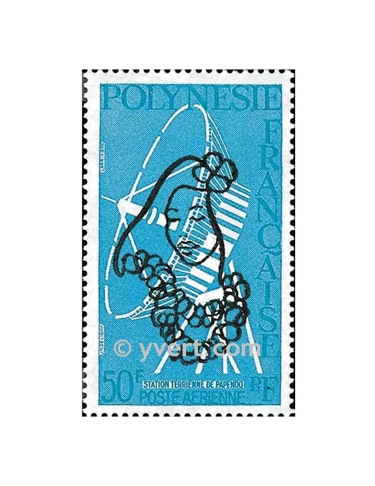n° 140 - Timbre Polynésie Poste aérienne