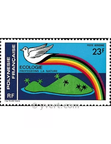 n° 141 - Timbre Polynésie Poste aérienne 2