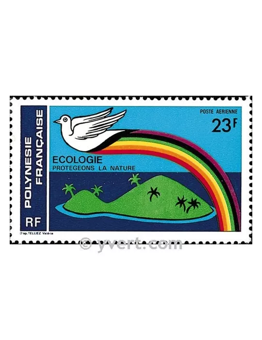 n° 141 - Timbre Polynésie Poste aérienne